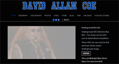 Desktop Screenshot of davidallancoe.com